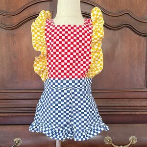 Stella McCartney Checkered Matching Set Size 5